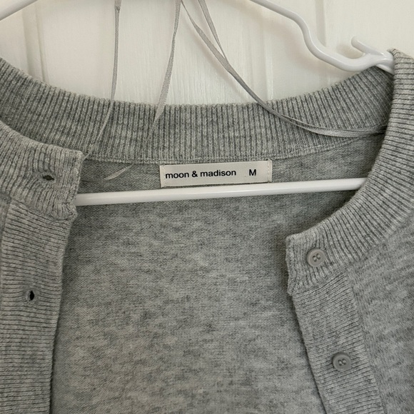 Gray Cardigan - Picture 2 of 5